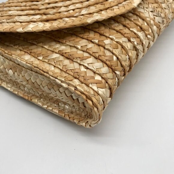 EWC Neutral Raffia Envelope Clutch - Picture 9 of 10